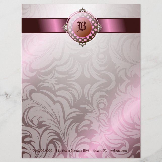 311-Brown Sugar Sweets Customized Letterhead (Front)