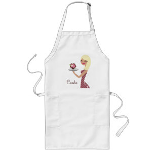 311-Candie Cupcake Cutie Wavy Blonde Long Apron
