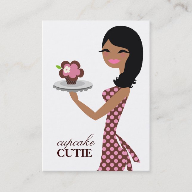 311 Candie the Cupcake Cutie A American V2 Business Card (Front)