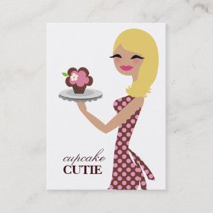 311 Candie the Cupcake Cutie V2 Darker Blonde Business Card