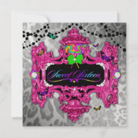 311 Candy Wonderland Pink Leopard Metallic