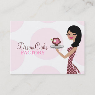 311 Carlie the Cupcake Cutie Apron Business Card
