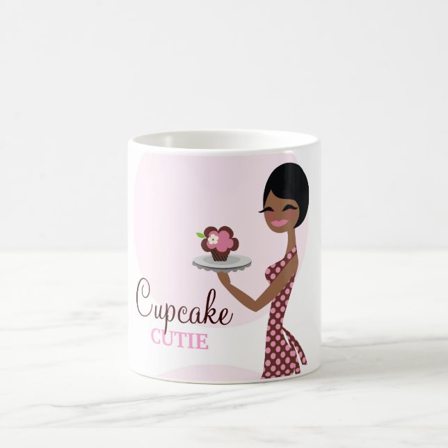 311 Carmella Cupcake Cutie Brunette Coffee Mug (Center)