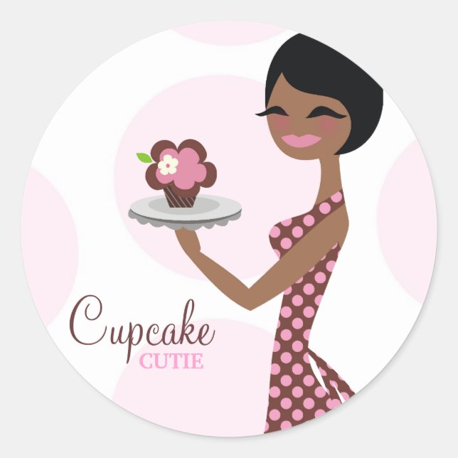 311-Carmella the Cupcake Cutie Sticker (Front)