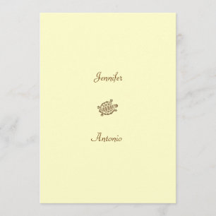 311-Coastal Seaturtle Invitation