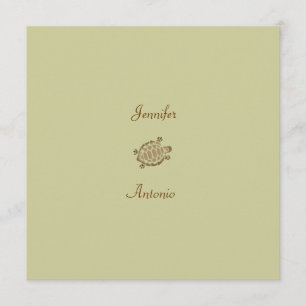 311 Coastal Seaturtle Sage Invitation