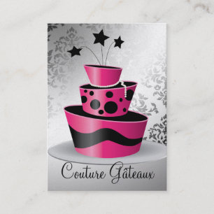 311 Couture Gâteaux Premium Pearl Paper Business Card