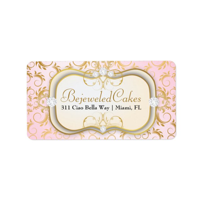 311 Cream Ciao Bella Golden Divine Pink Label (Front)