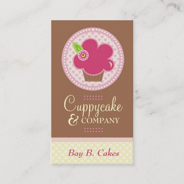 311 CUPPYCAKE CUTIE BUSINESS CARD (Front)