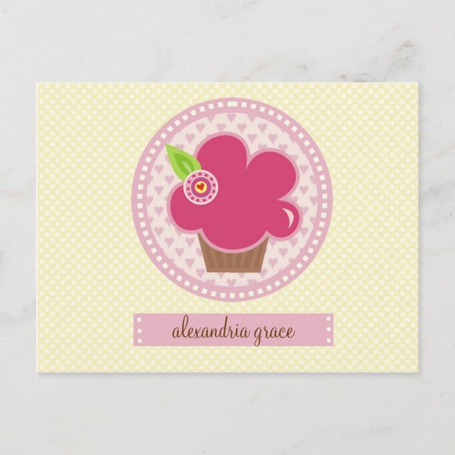 311-CUPPYCAKE CUTIE POSTCARD (Front)