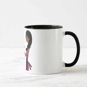 311 Daisy Cupcake Cutie African American Mug