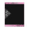 311-Dazzling Damask Pink Flamingo Flyer