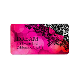 311 Dream in Leopard & Lace Label