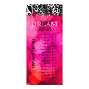 311 Dream in Lights in Pink Leopard Rack Card