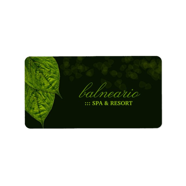 311-Dream Leaf Gift Sticker / Label (Front)