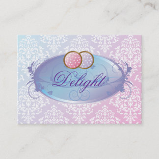 311-Dreamy Purple Delight Cookies Business Card