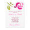 311-ELEGANT PINK ROSE INVITATION