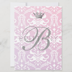 311 Enticingly Baby Pink & Lilac Invitation