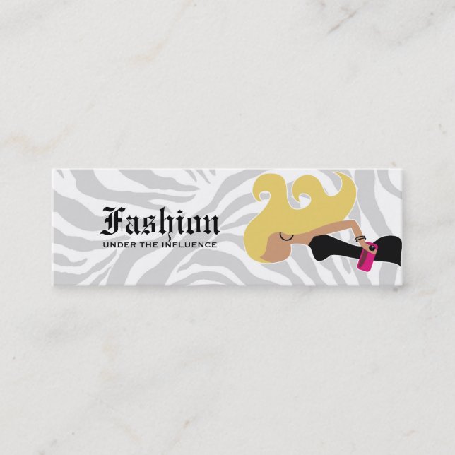 311- Fashionista Blonde Tag (Front)