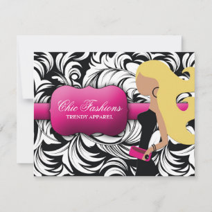 311-Fashionista Gift Card Blonde