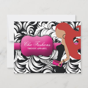 311-Fashionista Gift Card Red Head