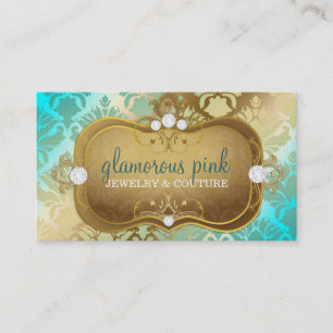 311 Glamourous Ocean Elegance Business Card