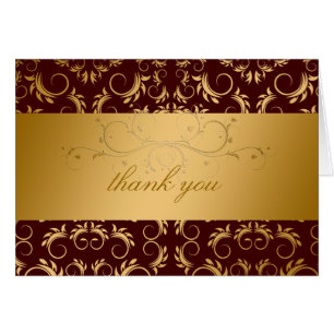 311-Golden diVine Chocolate Place Card