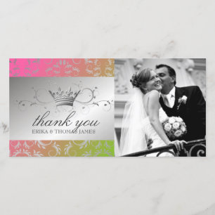 311-Golden diVine Lollipop Thank You Photo Card