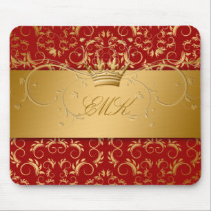 311-Golden diVine Sweet Cherry Red mousepad