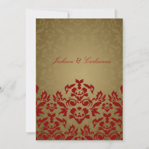 311-Golden Flame 5 x 7 Invite