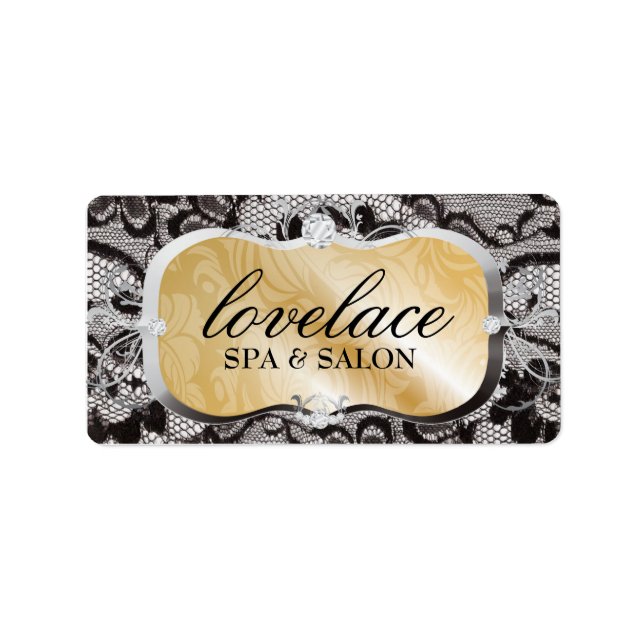 311 Golden Platter Lace Label (Front)