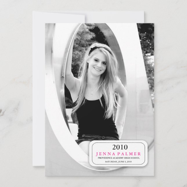 311-Graduation Announcement | Invitation (Front)