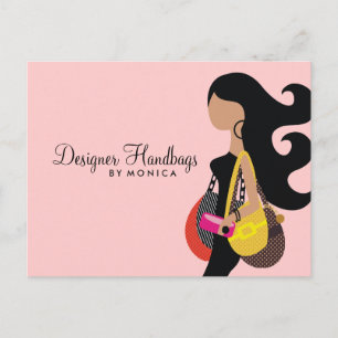 311-Handbag Party Postcard Money Green