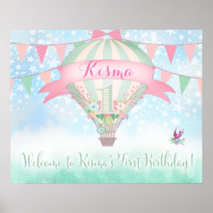 311 Hot Air Balloon Welcome Sign