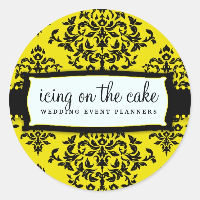 311-Icing on the Cake - Bee Classic Round Sticker (Front)