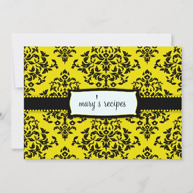 311-Icing on the Cake - Bee Recipe Card (Front)