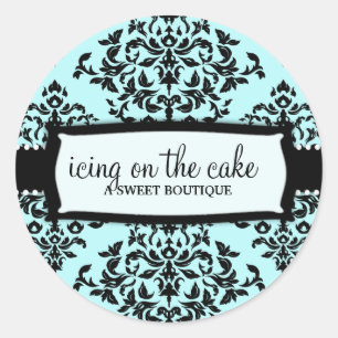 311 Icing on the Cake Something Blue Classic Round Sticker