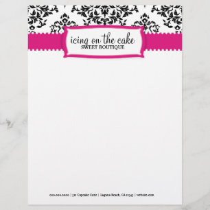 311 Icing on the Cake Strawberry Letterhead