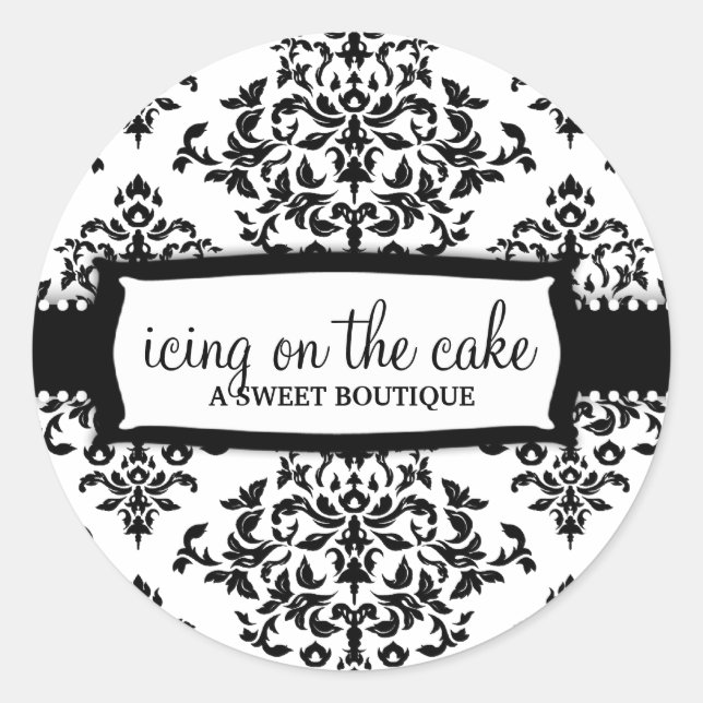 311 Icing on the Cake Vanilla Classic Round Sticker (Front)