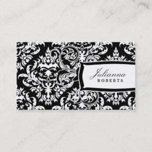 311-Julianna Day n' Night Damask Business Card