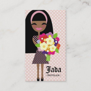 311 KILA FLOWER & BUTTERFLY INTERCHANGEABLE HAIR BUSINESS CARD