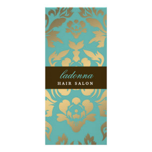 311 Ladonna Damask Brown Topaz Rack Card