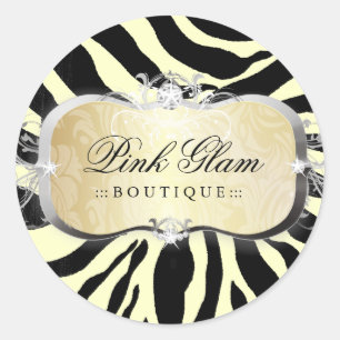 311 Lavish Buttercream Platter Zebra Stickers