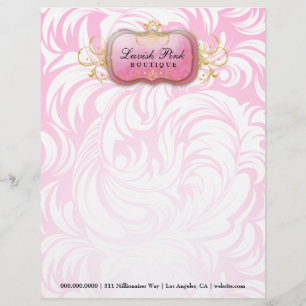 311-Lavish Pink - Letterhead   Pink Background