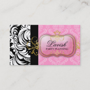 311 Lavish Pink Plate Business Card