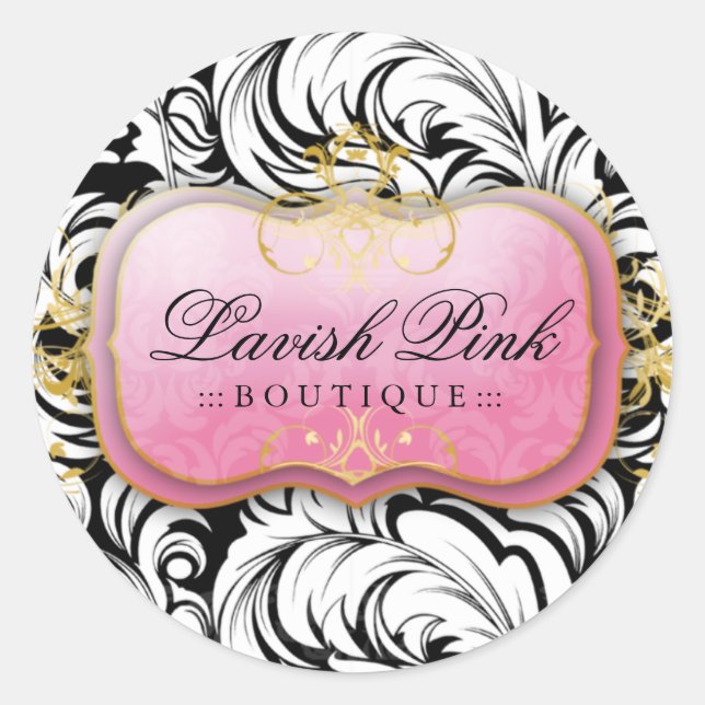 311 Lavish Pink Plate Stickers (Front)