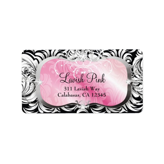 311 Lavish Pink Platter Label (Front)