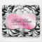 311 Lavish Pink Platter Silver Mousepad