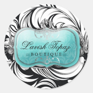 311 Lavish Pink Platter Silver Stickers