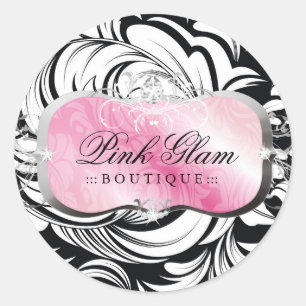 311 Lavish Pink Platter Stickers